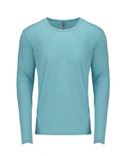 Next Level Men's Triblend Long-Sleeve Crew FREE SHIPPING!