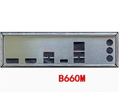   I/O IO Backplate For ASRock B660M Motherboard #W2