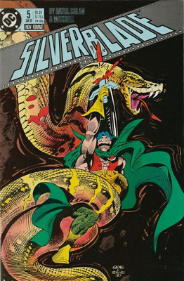 Silverblade #5 Comic 1988 - DC Comics - Jonathan Lord - Supernatural Fantasy