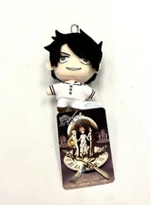 The Promised Neverland Anime Mini Mascot Cute Toy Plush Keychain Rei Ray SG7881