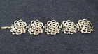 Vintage Gold Tone Bracelet 7" ESTATE SALE FIND Costume Jewelry B-2