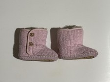 UGG Australia Infant I Purl Booties Pink Size 2/3 6 12 Months New in Box