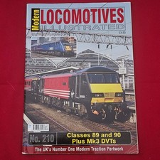 Modern Locomotives Illustrated Dec 2014 (1212) Issue 210 Class 89 90 Mk3 DVT