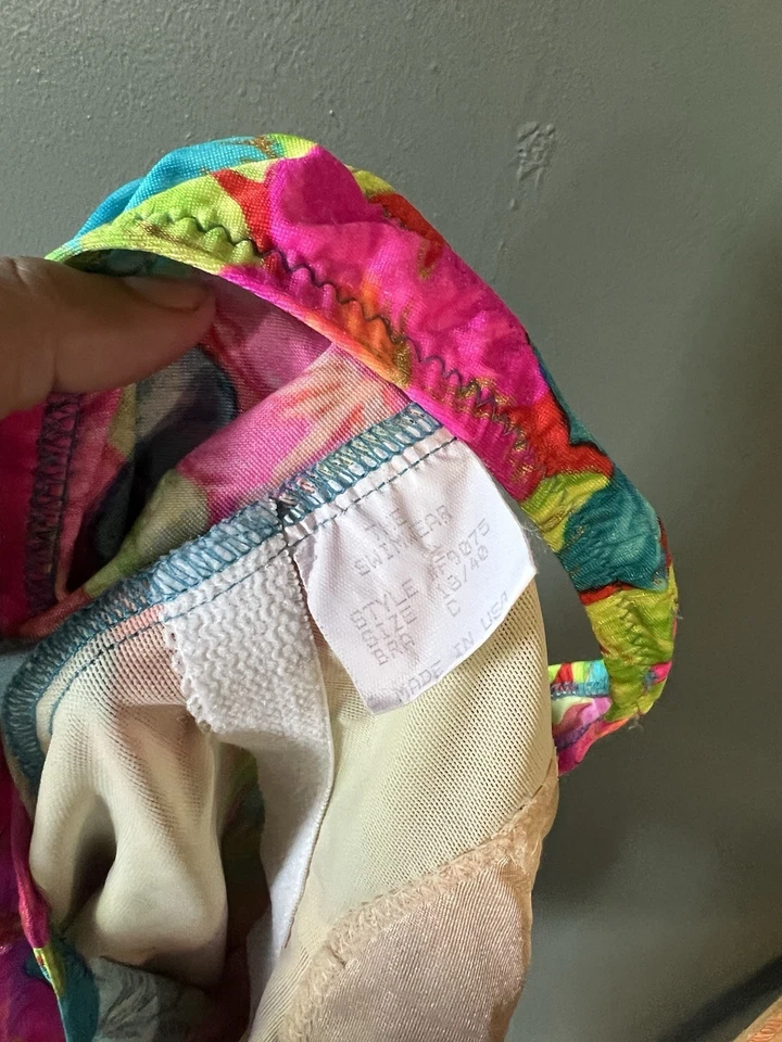 Traje de baño vintage The Swimwear para mujer 18 floral Foto 3 de 4