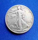 1940 World War 11 classic 90% silver Liberty Walking half dollar