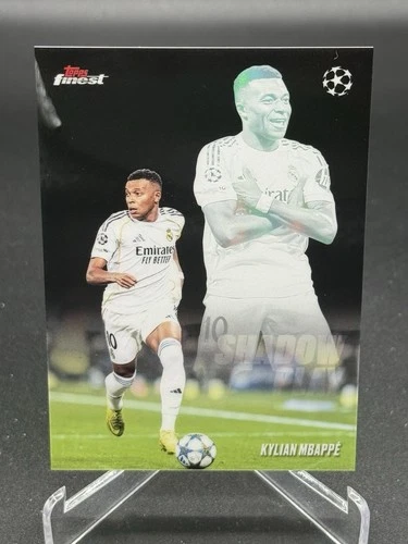2025-26 Topps Finest UEFA Kylian Mbappe Shadow Play