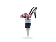 Metal High Heel Shoe Wine Stopper