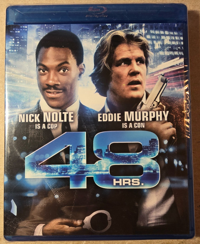 48 Hrs (Blu-ray, 1982) Eddie Murphy, Nick Nolte + 2 Digital Copies BRAND NEW