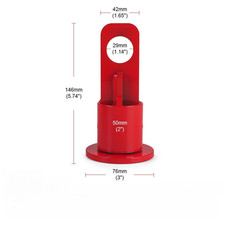 Support de levage d'attelage de remorquage 5 roues en alliage d'aluminium pour v