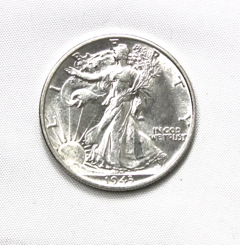 1943-S Walking Liberty Half Dollar Choice Bu !!!