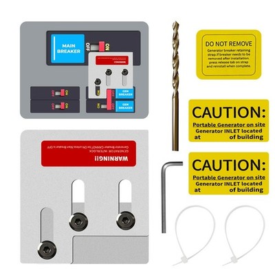 Generator Interlock Kit Compatible with Square D QO or Homeline 150 200... 