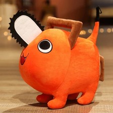 Pochita Plush Chainsaw Man Soft Toy 10-40cm Cute Anime Doll
