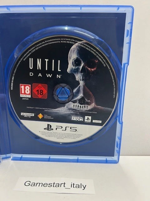 UNTIL DAWN - SONY PS5 - GIOCO USATO PERFETTAMENTE FUNZIONANTE - PAL VERSION, foto 3 di 5