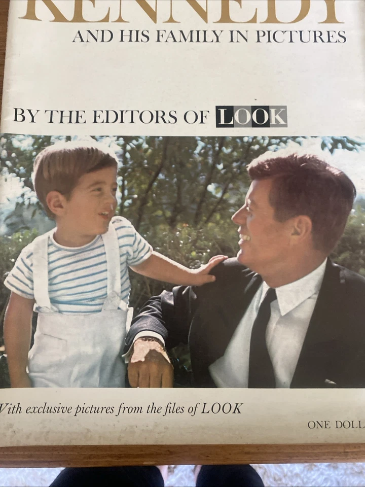 Винтажный журнал Kennedy And His Family In Pictures 1963 от The Editors Of Look - Изображение 3 из 4