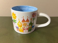 Disney Parks It's a Small World Goodbye Mug Coffee Cup 16 Ounce Collectible