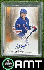 Nils Lundkvist RC Auto 2021-22 Upper Deck The Cup 23/36 Gold Spectrum Foil