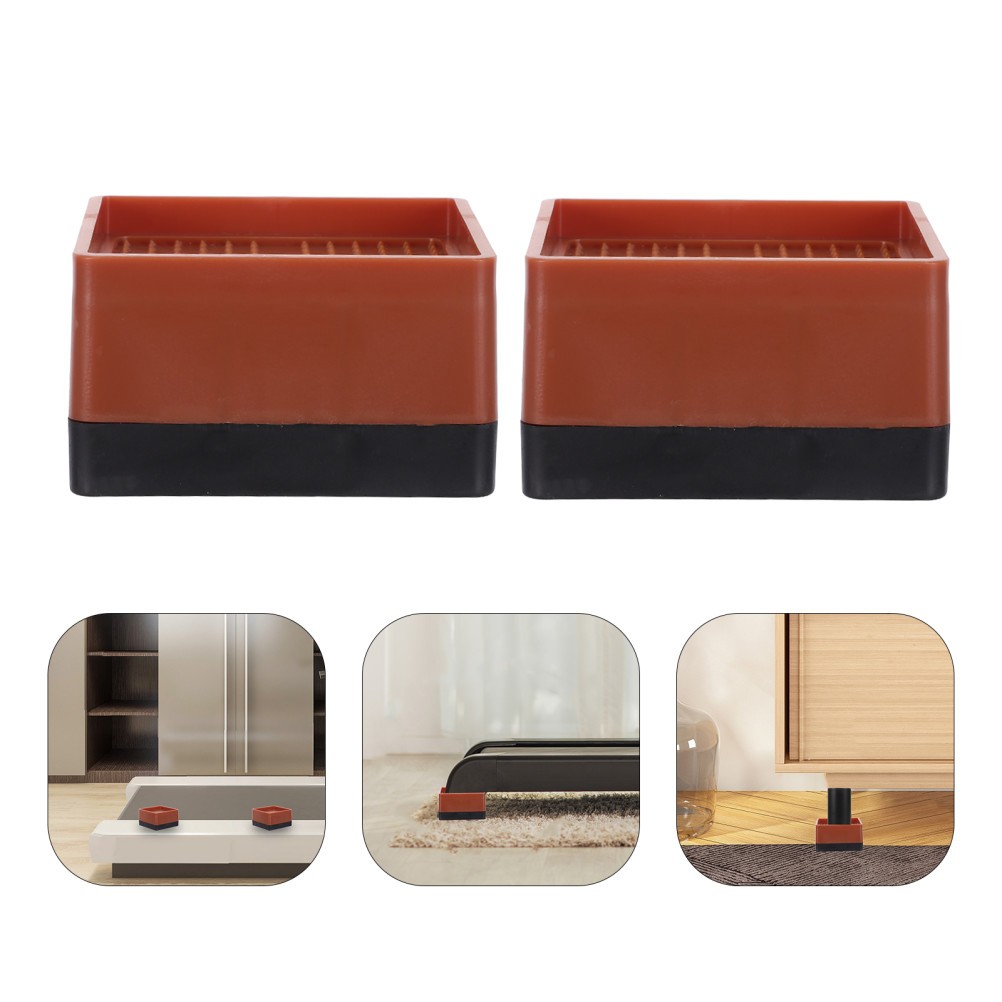 Lot de 4 blocs de surélévation pour tapis de course, hauteur de 4 cm (1,57 foto 4