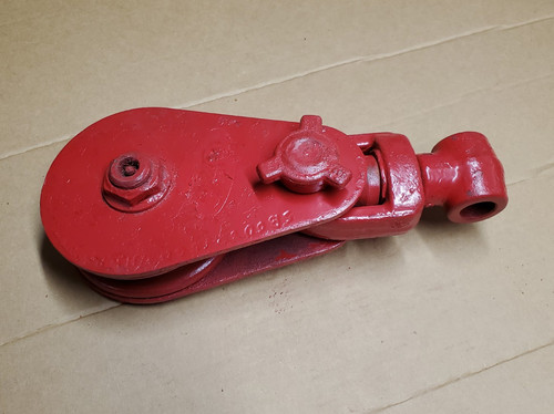 Crosby McKissick 8 ton Snatch Block 6" Sheave w/o Shackle USA