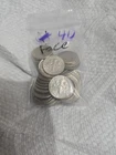 lot of 40 silver roosevelt dimes 1964. $4 Face .90% Silver. Mixed Dates