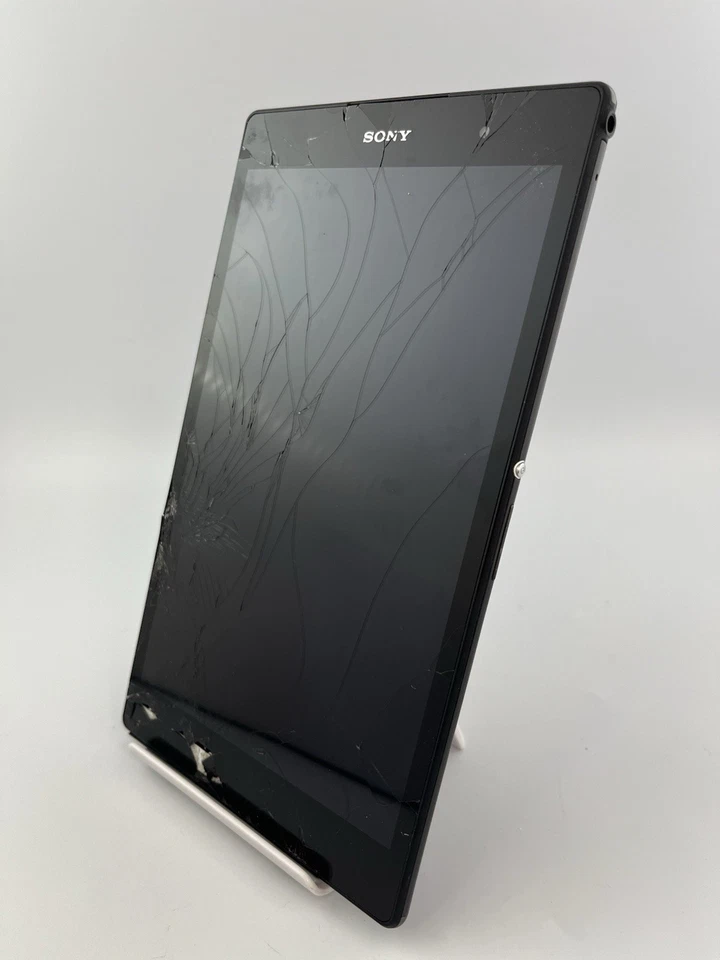Sony Xperia Z3 Tablet Compact SGP611 Black WiFi 16GB 8" Android Tablet Cracked - Image 4 of 4