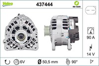 Valeo Lichtmaschine 14V 90A FüR Seat Ibiza Iv Skoda Fabia Ii I Vw Polo Iii