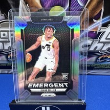 2024-25 Panini Prizm - Emergent Isaiah Collier #1 Silver Prizm (RC)
