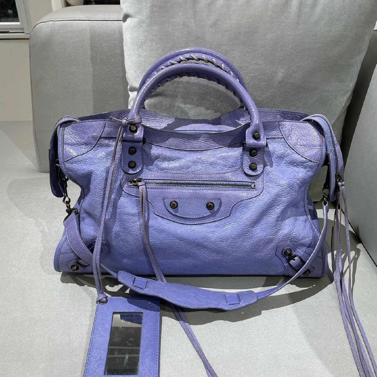 Balenciaga City Purple Bags & Handbags for Women for sale | eBay