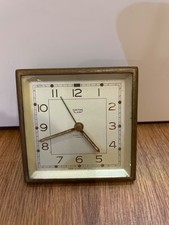Smiths alarm clock eight day 7 jewels. Item not working but may do? 