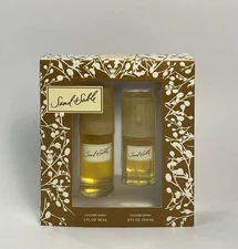 Vintage Coty Sand & Sable 2pc Gift Set Cologne Spray Made In The USA  HTF
