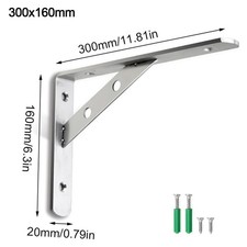 Heavy Duty Shelf Bracket Stainless Steel Triangle Shelf New Shelf Support