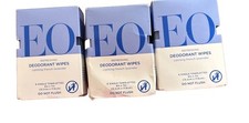 3X EO Deodorant Lavender Wipes,Count Towelettes Lavender 15.2 CM
