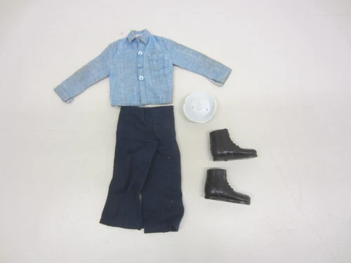 #7 Vintage 1975 Hasbro GI Joe ACTION SAILOR Outfit Uniform Lot