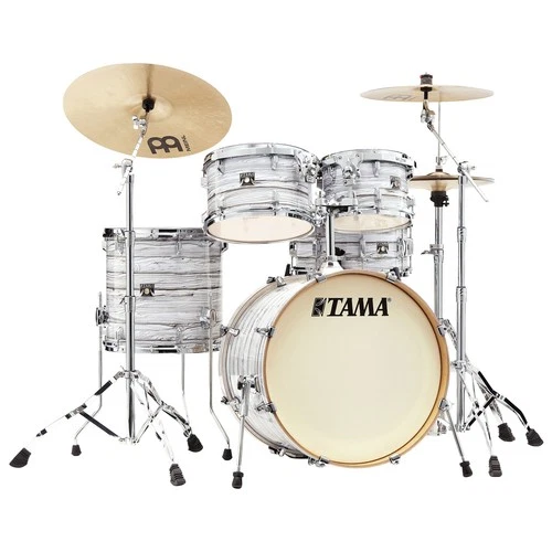 Schlagzeug Tama Superstar Classic CK50R-ICA Ice Ash Wrap 20" Drum Set Drumset