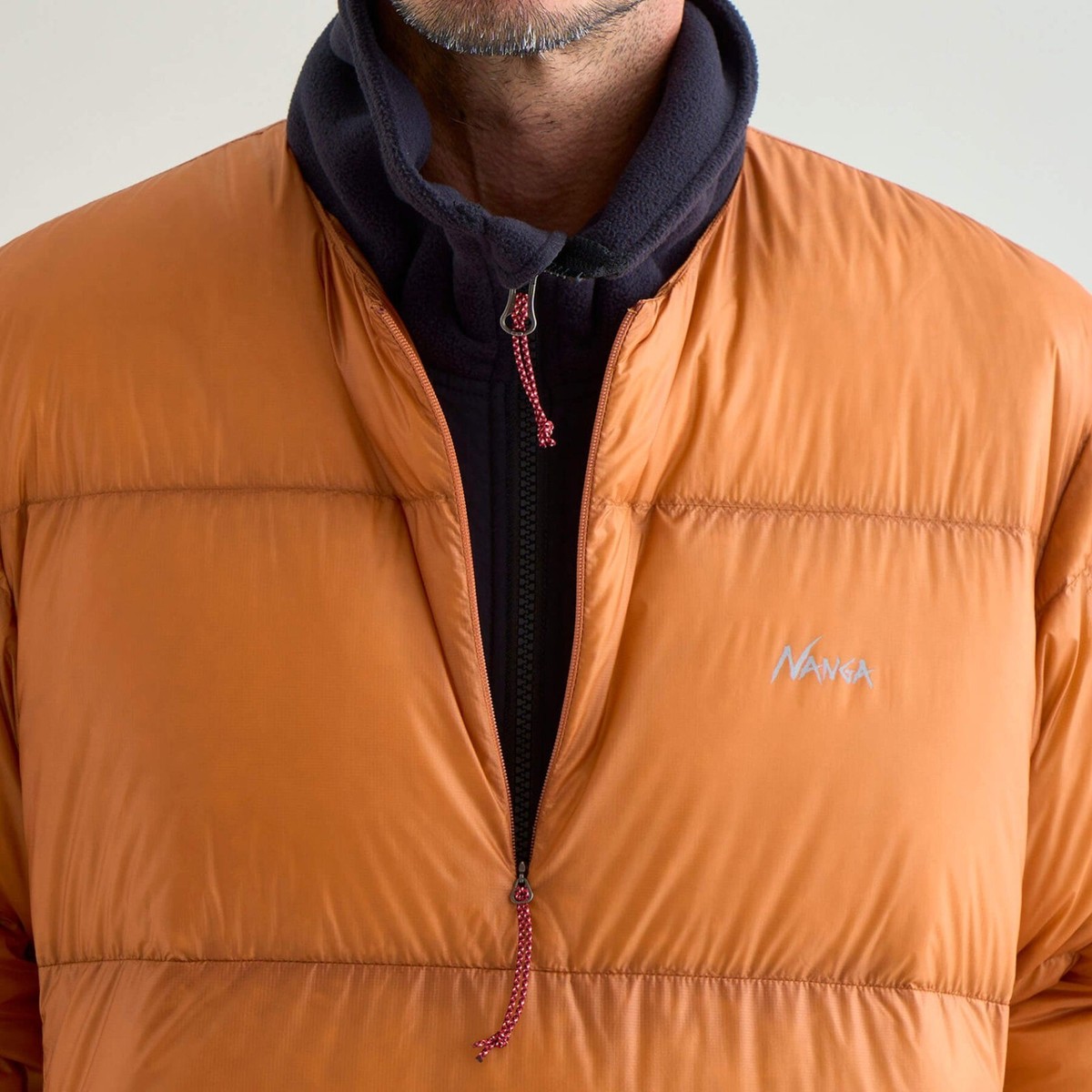 ASK availability first)NANGA MOUNTAIN LODGE DOWN CREW NECK TOP(MEN