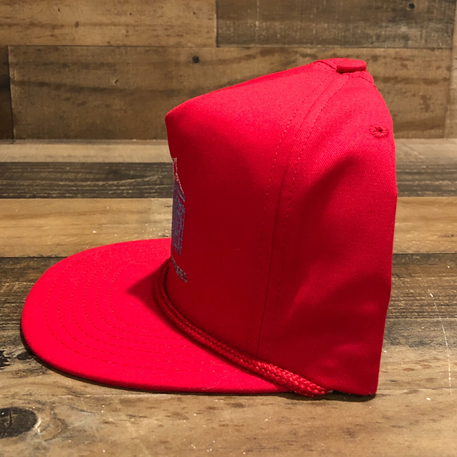 VTG Broad Rack Structures Hat Strapback Baseball … - image 4