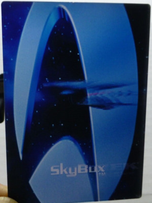 TCS 1296  Star Trek ''Generations Movie'' Sky Motion Card Lenticular Small