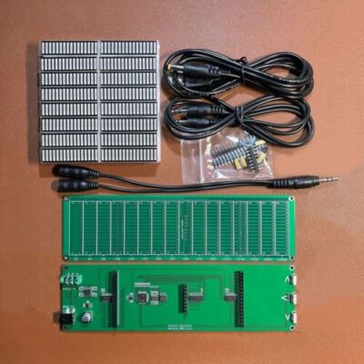 16-Segment Music Spectrum Board DIY Kit Rhythm Light LED Music Level Unassembled