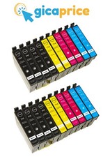 20 Cartucce Compatibili Per EPSON T0711 T0712 T0713 T0714 - CHIP AGGIORNATO
