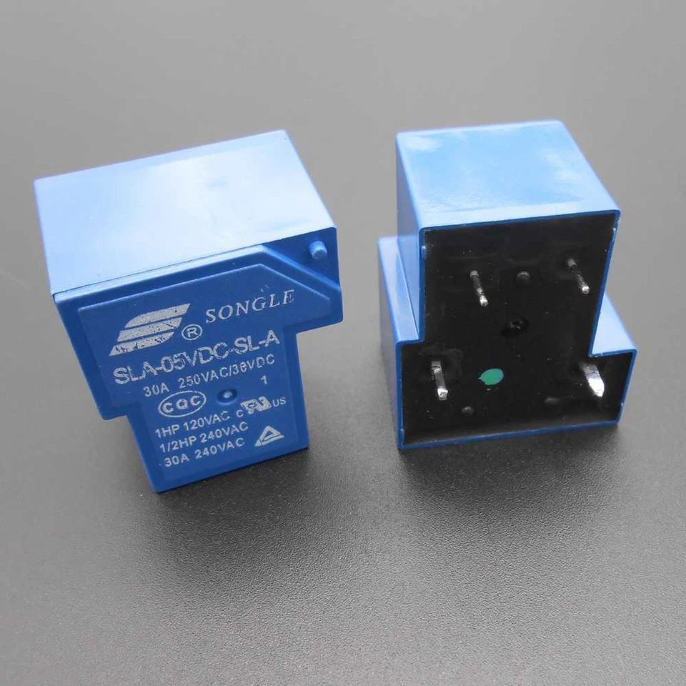 SLA-05VDC-SL-A 4 Pins SONGLE R Power Relay 5V DC SPST SLA Original 30A Switching - Image 4 of 4