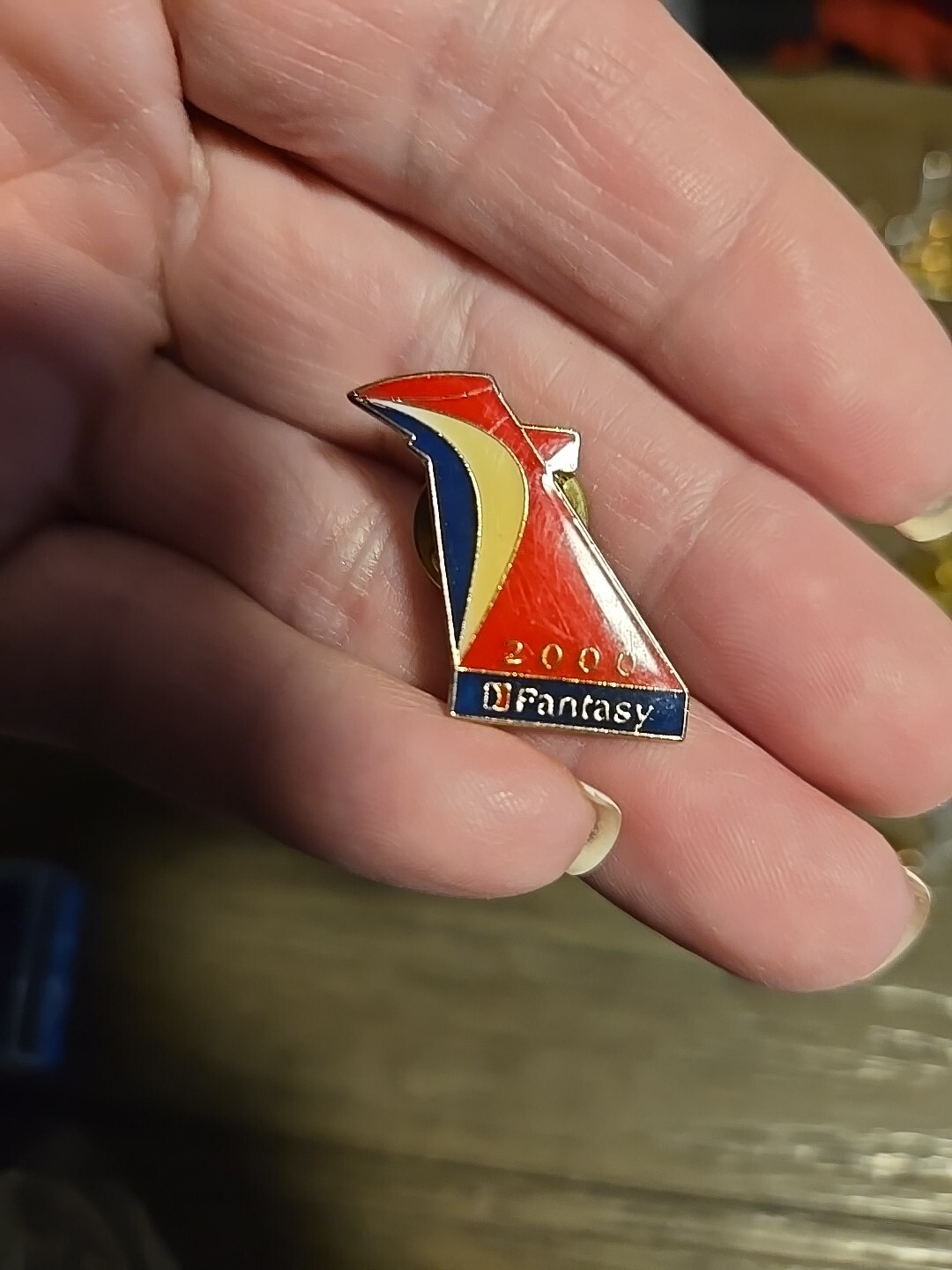 Carnival Cruise Lines 2001 Elation Lapel Pin VINTAGE