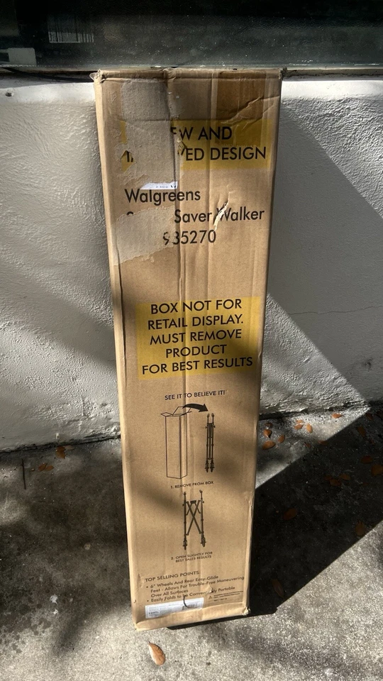 Walker ahorro de espacio Walgreens WIC985270 Foto 2 de 3
