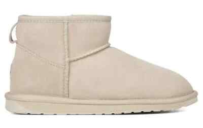 20% SALE STIEFEL EMU DAMEN MODELL MICRO SCHAF FARBE MACADAMIA WASSERFEST