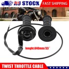 <!--F#f_0-->Twist Throttle Cable 905mm Accelerator Grip For ATV Quad Dirt Pit Bike 110/125CC<!--F/-->