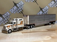 Dcp 1/64 Big Rigs #13 Kenworth W900 cattle pot semi Truck Farm Toy Nib