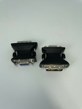 lot of 2 Insignia DVI-A To VGA Adapter for monitor TV projector NS-PV90501