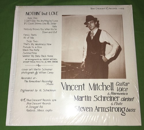 3 VINCENT VIN MITCHELL LP lot Nothing but Love POUNCE PRIVATE press GUITAR - Picture 4 of 4