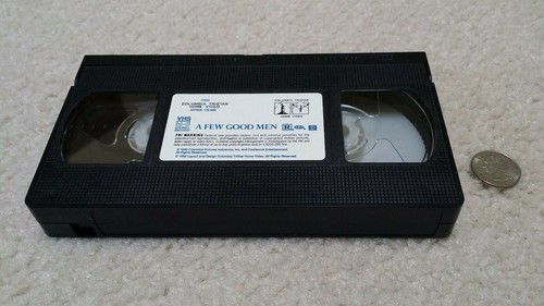 VHS A Few Good Men, 1993, Color, R, Tom Cruise, Jack Nicholson, Demi Moore - Picture 6 of 9