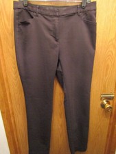 WOMENS RAFAELLA CLASSIC BLACK DRESS PANTS SIZE 10 INSEAM 29