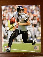 Joe Flacco Signed Autograph 8X10 Photo Baltimore Ravens Auto COA