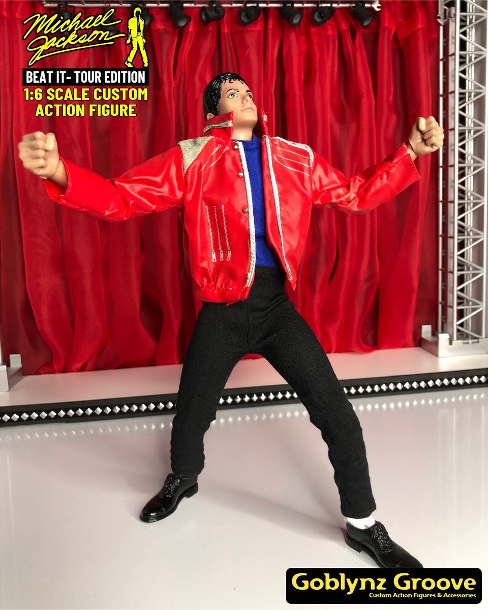1/6 Scale Custom 2023 Michael Jackson BEAT IT TOUR Action Figure